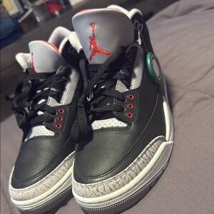 Brand new men’s number three Jordans